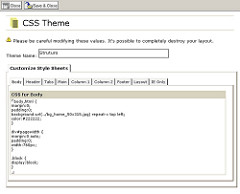 Create a CSS Theme